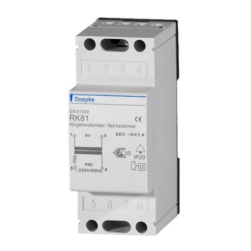 Doepke - Klingeltransformator Klingeltransformator RK 81 8V/1A − 1 Stück by Doepke
