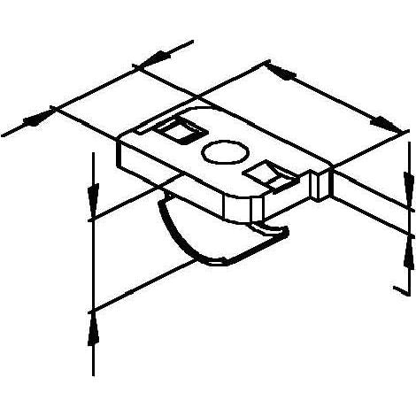 Niedax - Gleitmutter Gleitmutter GSF 0406 V − 25 Stück by Niedax
