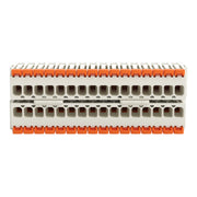 WAGO - Kabelsteckverbinder für Leiterplattensteckverbinder Federleiste 1-Leiter Hebel 2734-1516/310-000 2-reihig Push-in − 25 Stück