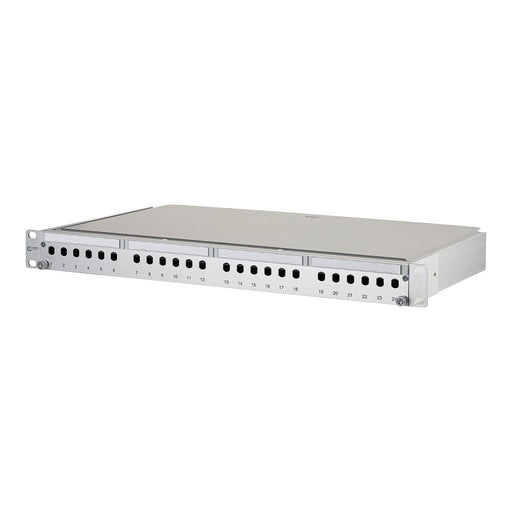 Metz Connect - Frontpanel/Patchpanel leer (Schaltschrank) Patchfeld OpDat24PA f.24xST