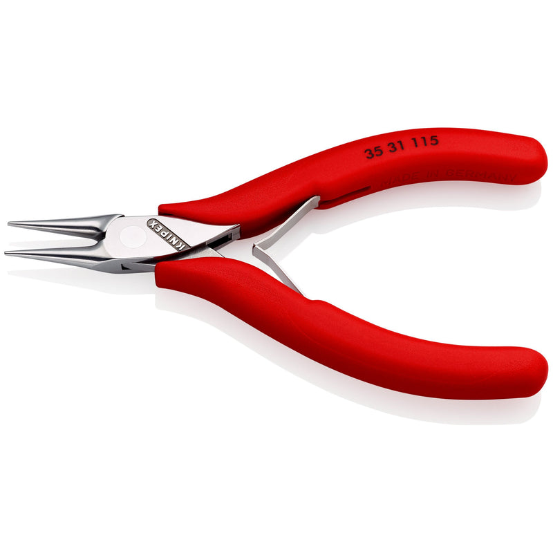 Knipex - Spezialwerkzeug für Kommunikationstechnik Elektronik-Greifzange 35 31 115 spiegelpoliert,115mm