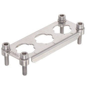 Harting - Befestigungselement für Industriesteckverbinder Halterahmen Buchseneinsatz 09110009944 3x Han HC Modular250