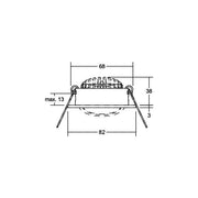 Brumberg Leuchten - Downlight/Strahler/Flutlicht LED-Einbaustrahler 230V 39421073
