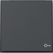 Gira - Abdeckung/Bedienelement für Installationsschalterprogramme Wippe Symb. Tür 328767 (WG UP) Anthrazit