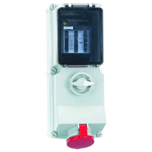 Bals Elektrotech - CEE-Steckdose abschaltbar, abgesichert (IEC 60309) Wandsteckdose abschaltbar 1793 abgesichert 63A 4p