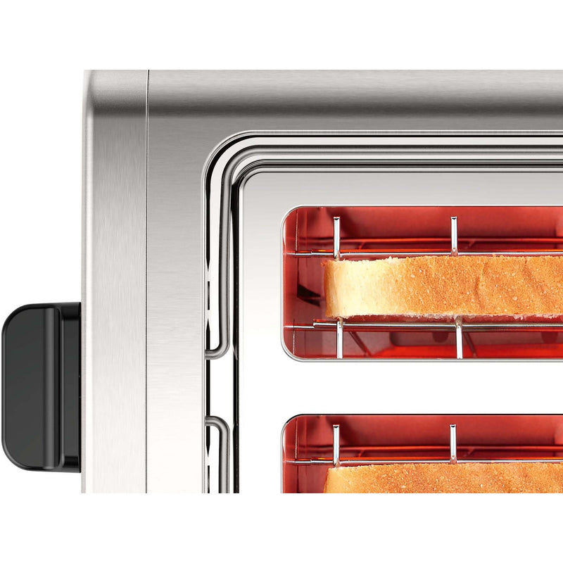 Bosch SDA - Toaster TAT4P420DE eds/sw Edelstahl/schwarz