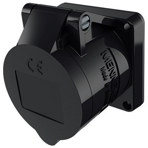 Mennekes - CEE-Anbausteckdose (IEC 60309) Anbaudose TA 1629ZC 16A3p6H230V, IP44 SW