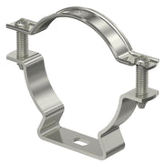 OBO Bettermann - Befestigungsschelle für Kabel/Rohre Abstandschelle ASL 733 63 A2 mit Langloch 53-63mm − 20 Stück