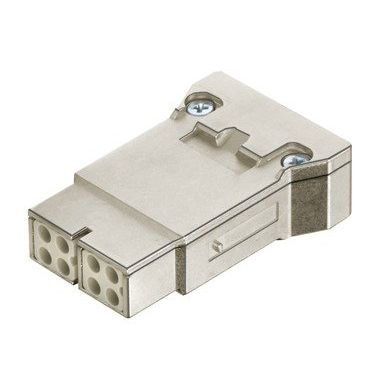 Harting - Kontakteinsatz für Rechtecksteckverbinder Megabit Einsatz 09140083121 Han Bu 1 Kabel
