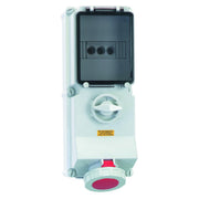 Bals Elektrotech - CEE-Steckdose abschaltbar, abgesichert (IEC 60309) Wandsteckdose abschaltbar 17544 verriegelt abgesich