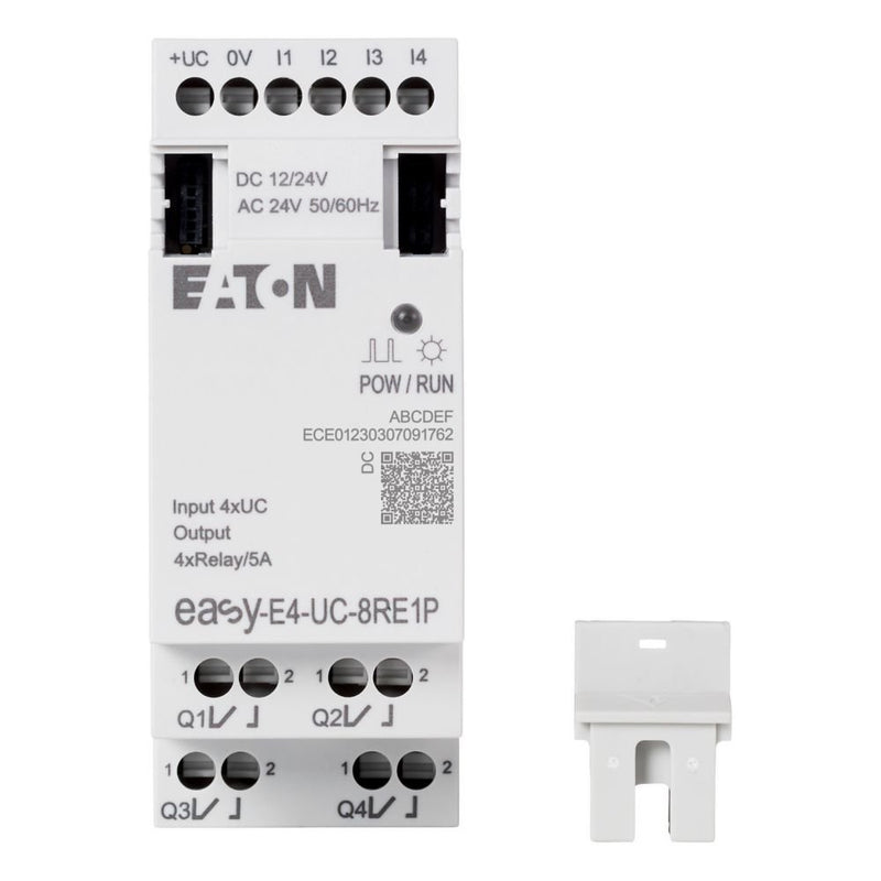 Eaton - Logikmodul Ein-/Ausgangserweiterung EASY-E4-UC-8RE1P easyE4 12/24V DC