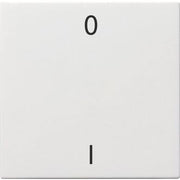 Gira - Zubehör/Ersatzteile für Installationsschalterprogramme Wippe Aufdruck 1/0 System 361503 55 Reinweiß