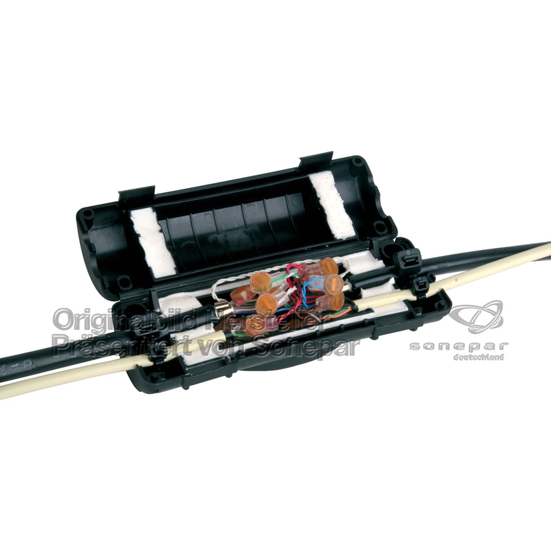 Corning - Mechanische Muffe für Fernmeldekabel Muffe OneStep FQ100077020 2in/2out für 10 DA