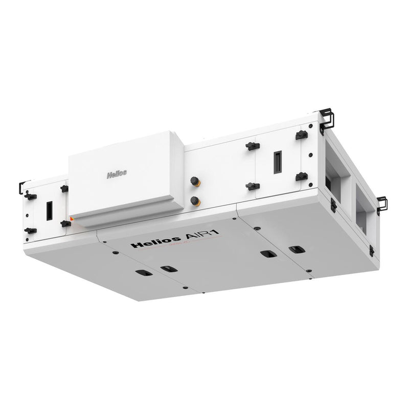 Helios Ventilatoren - Lüftungsgerät mit Wärmerückgewinnung gewerblich Lüftungsgerät mit WRG AIR1 XC 1400 R AUL-Seite rechts