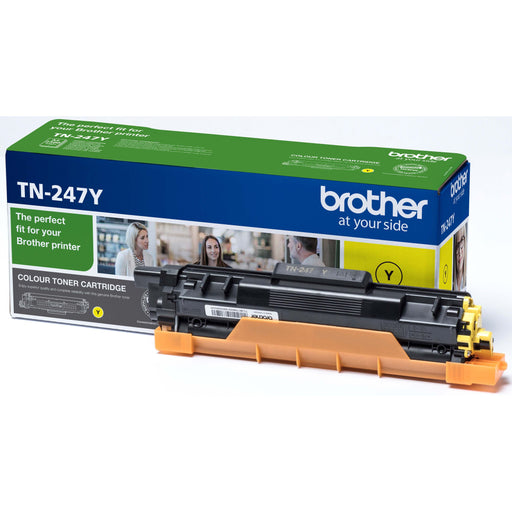 Brother - Verbrauchsmaterial für Telefax/Drucker/MFC Jumbo-Toner TN-247Y Gelb ca.2300 Seiten