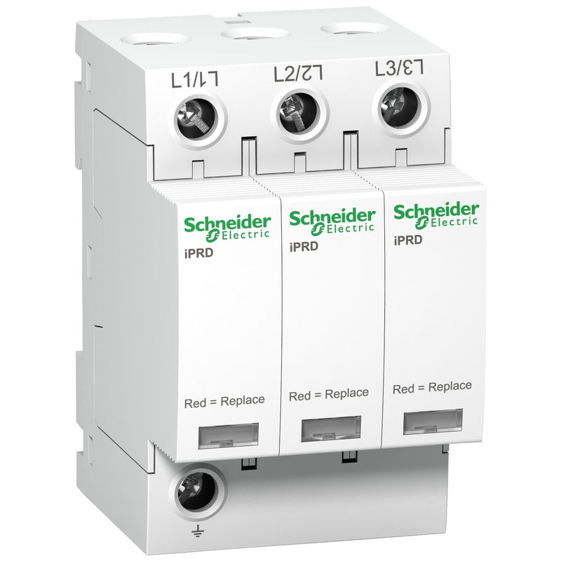 Schneider Electric - Überspannungsableiter für Energietechnik/Stromversorgung Überspannungsableiter A9L08321 TYP2 iPRD8R 3P IT