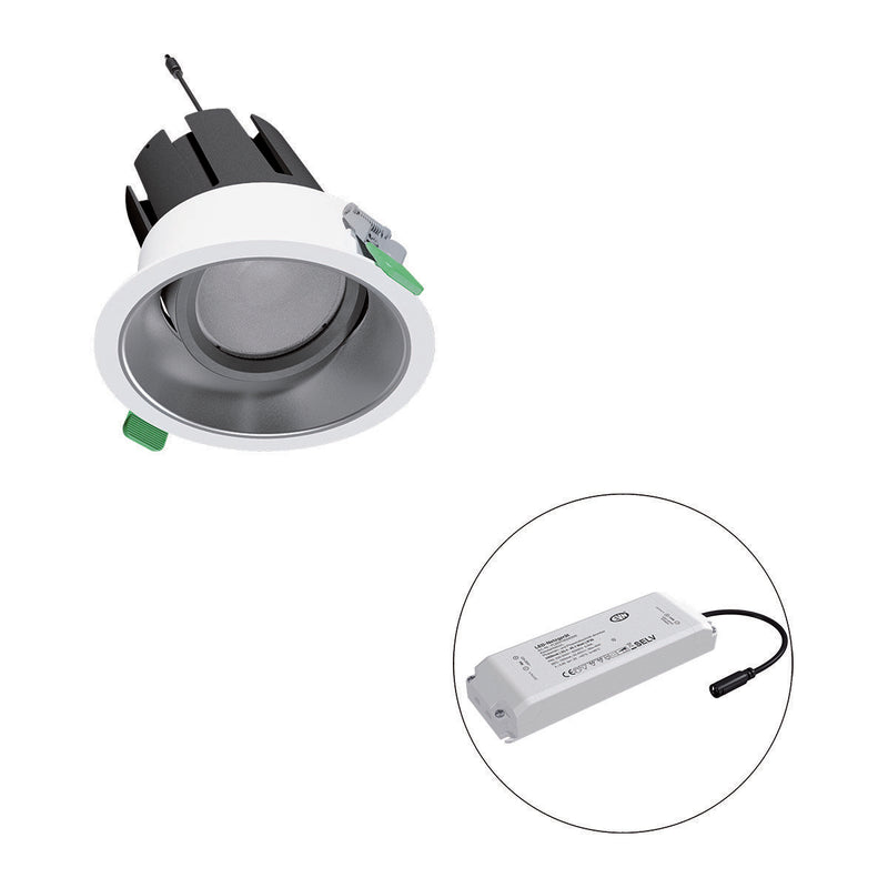 EVN Lichttechnik - Downlight/Strahler/Flutlicht LED-Einbauleuchte modular F04R14SM3830L24P Konfigurationstype