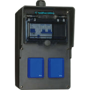 Walther Werke - CEE-Steckdosen-Kombination (IEC 60309) Steckdosenkombination 6440001 Vollgummi, Wandgeh