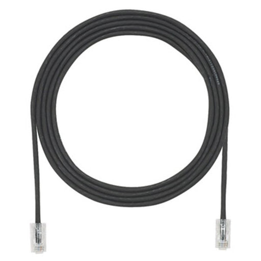 Panduit - Patchkabel Kupfer Patchkabel Cat.6A 1m sw UTP28X1MBL RJ45 AWG28 o.Schirm − 10 Stück