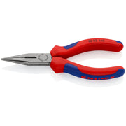 Knipex - Flachzange Flachrundzange 25 02 140 mit Schneide, 140mm