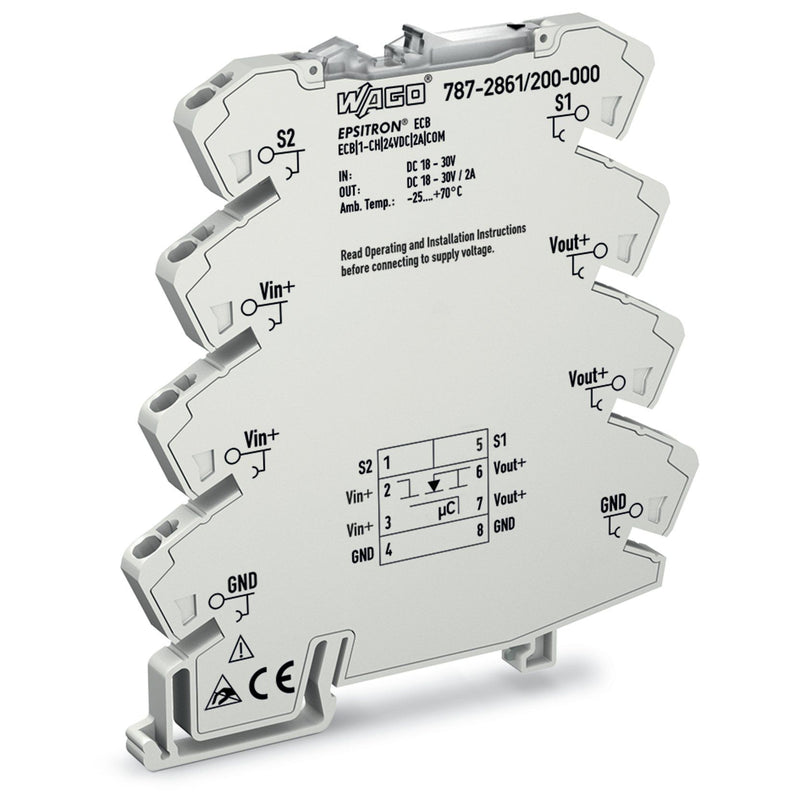 WAGO - Stromüberwachungsgerät Elektron. Schutzschalter 787-2861/200-000 DC 24 V