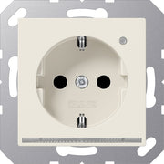 Jung - Steckdose SCHUKO-Steckdose 16A 250V A 1520-O LNW LED-Orient.licht ws