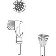 Leuze - Konfektioniertes Sensor-Aktor-Kabel Anschlussleitung KD S-M12-CW-P1-050