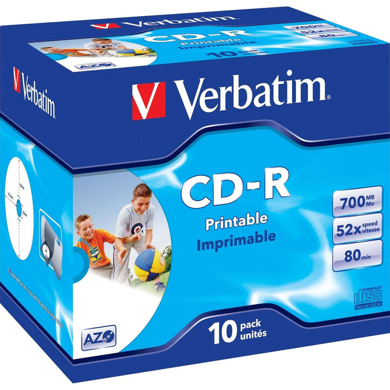 Verbatim - Speichermedium digital CD-R 43365 (VE10) Jewelcase 10 Discs