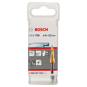 Bosch - Stufenbohrer HSS-TiN, 4 - 2608597525 12 mm 6 mm 65 mm 9
