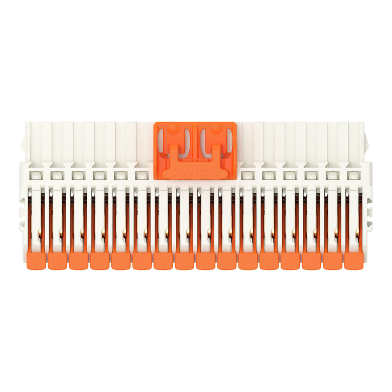 WAGO - Kabelsteckverbinder für Leiterplattensteckverbinder 1-Leiter-Federleiste,Hebel 27341116329000336000 PushinCAGECLAMP,lgr − 25 Stück