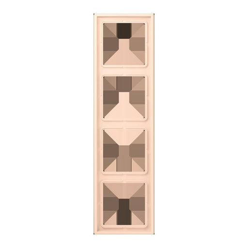 Jung - Abdeckrahmen Rahmen 4-fach LC 984 228 rose pale