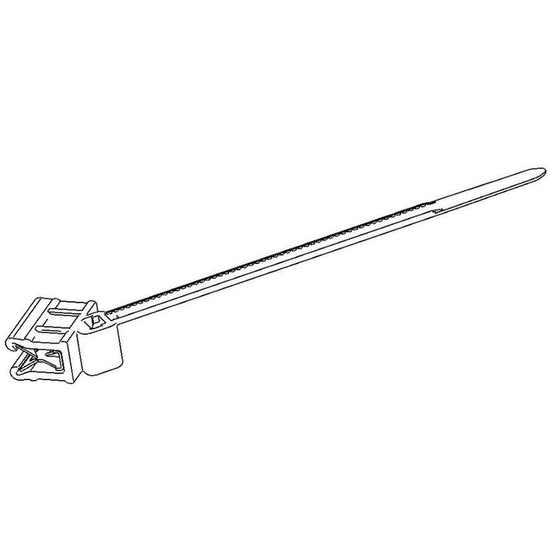 HellermannTyton - Kabelbinder Befestigungsbinder 133-00059(500) schwarz − 500 Stück