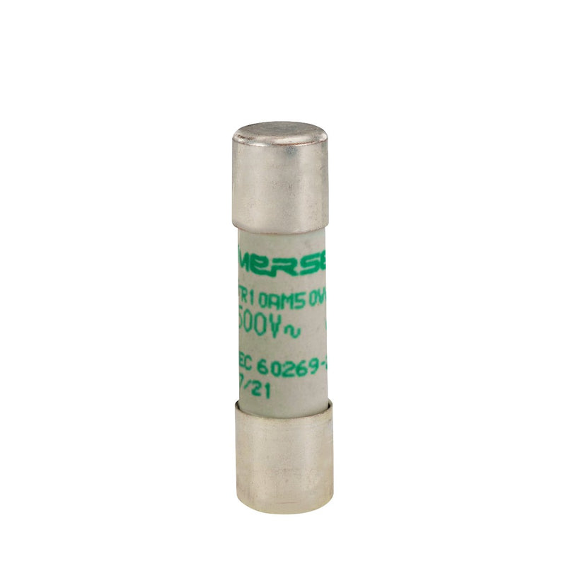 Mersen - Zylindrische Sicherung Sicherungseinsatz zyl. FR10AM50V6 10x38 aM 6A/500V − 10 Stück