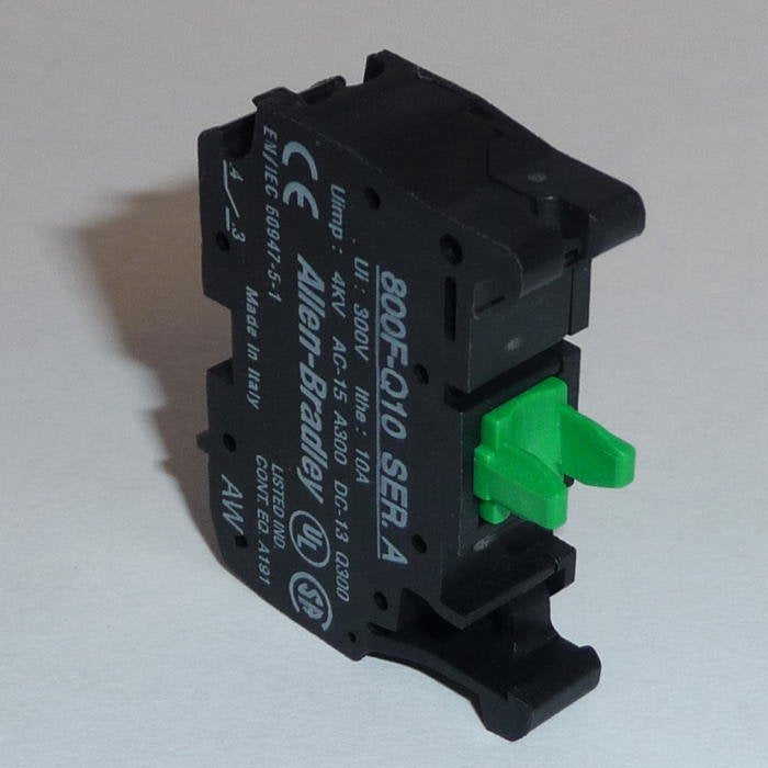 Rockwell - Hilfsschalterblock KONTAKTBL. 1S FEDER 800F-Q 800F-Q10 10 − 10 Stück