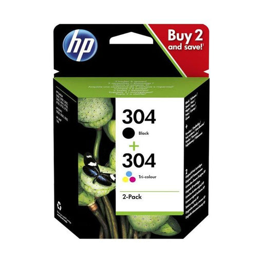 HP - Verbrauchsmaterial für Telefax/Drucker/MFC Tinten Kombipack 304 schwarz/color