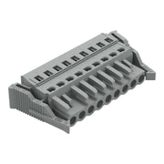 WAGO - Kabelsteckverbinder für Leiterplattensteckverbinder 1-Leiter-Federleiste 231-109/037-000 CAGECLAMP,2,5 mm²,gr − 25 Stück