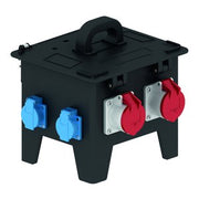Bals Elektrotech - CEE-Steckdosen-Kombination (IEC 60309) Vollgummi-Verteiler 5225