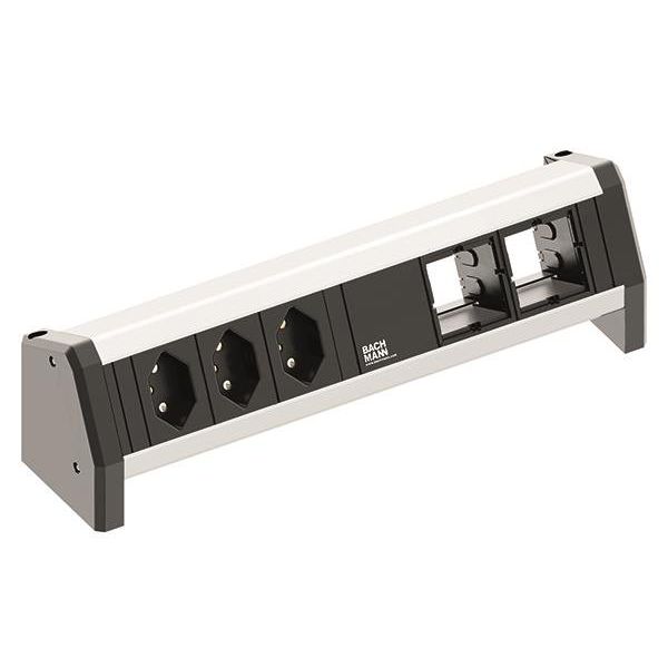 Bachmann - Mehrfachsteckdose Steckdosenleiste 3f. 902.009 2xABD GST18