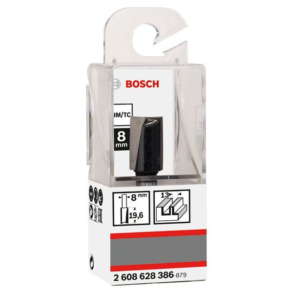 Bosch - Fräser PRO Nutfräser, 2608628386 zweischneidig 13 x L