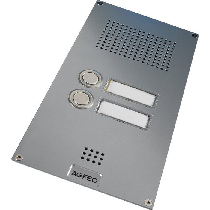Agfeo - Türstation für Türkommunikation Türsprechstelle Premium TFE 2 si 2 Klingeltaster  − 1 Stück
