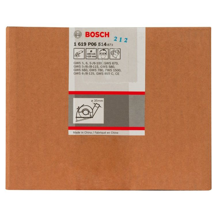 Bosch - Systemzubehör für Schleifen/Polieren (Akku/elektrisch/Druckluft) Führungsschlitten mit 1619P06514 Absaugstutzen zum