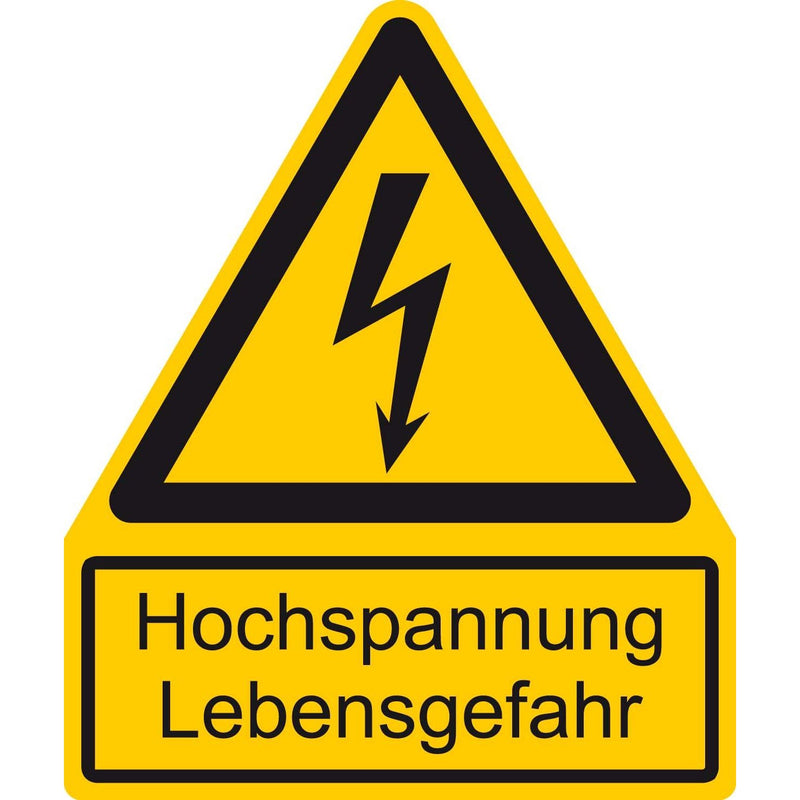 Schnürle - Kennzeichnungsmaterial Warnschild H521F1 VE2