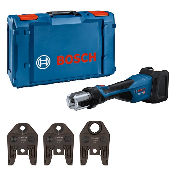 Bosch - Multifunktionswerkzeug (Pressen/Schneiden/Lochen) Akku-Presswerkzeug 06019M2103 GPT 18V-32