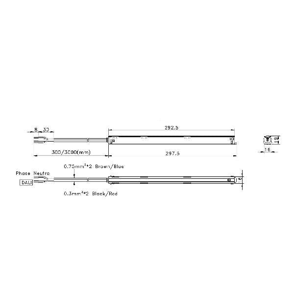 Brumberg Leuchten - LED-Betriebsgerät In-Track-Netzgerät 48V 17480100 100W