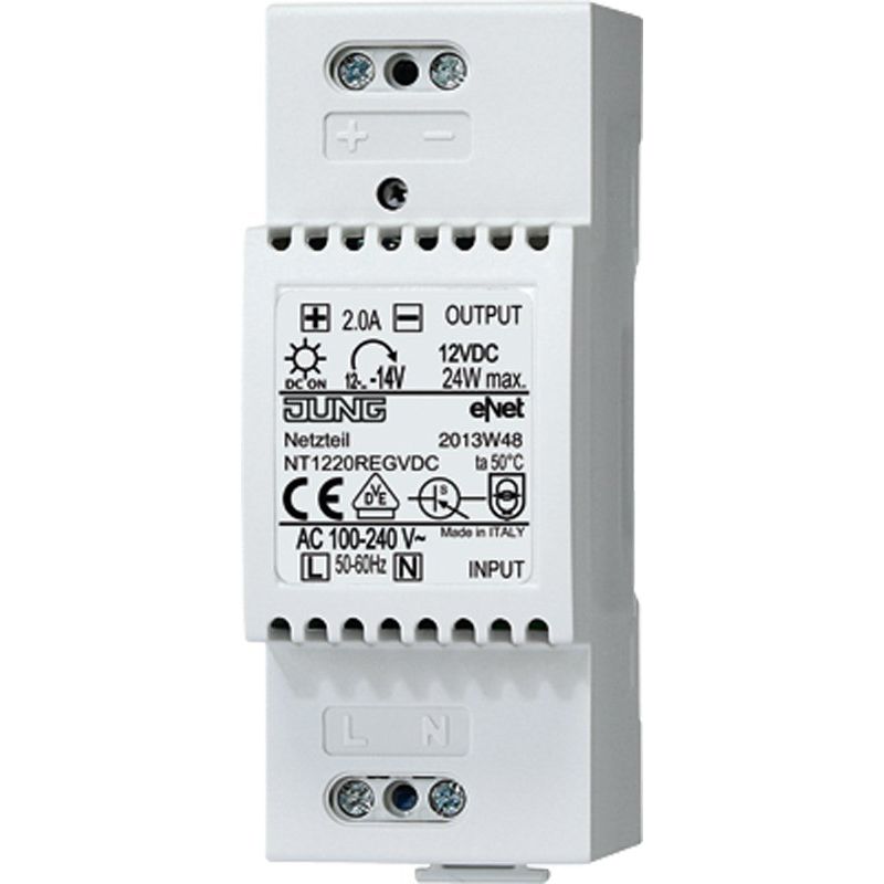 Jung - Gleichstromversorgung Netzteil NT 1220 REG VDC REG