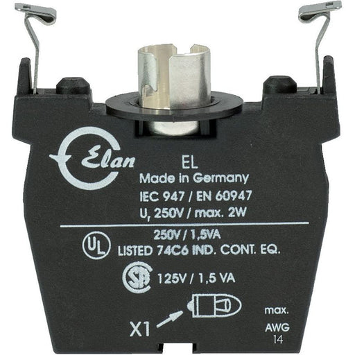 Schmersal - Lampenfassungsblock für Befehls- und Meldegeräte Leuchtelement EL − 1 Stück by Schmersal
