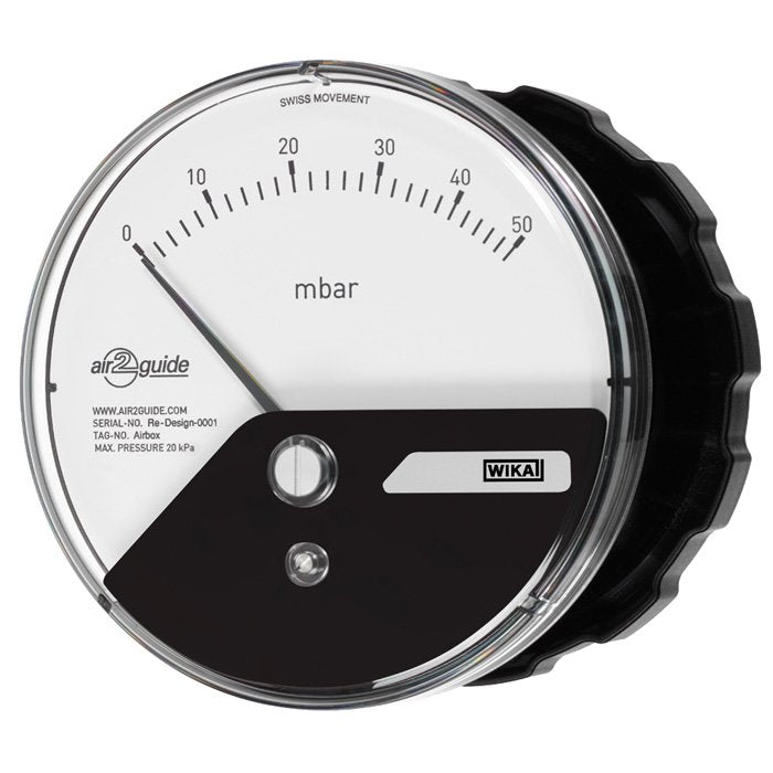 Wika Wiegand - Differenzdruckmanometer Diff.Druck.Messg. A2G-10 30665868 0-500Pa Aufbau