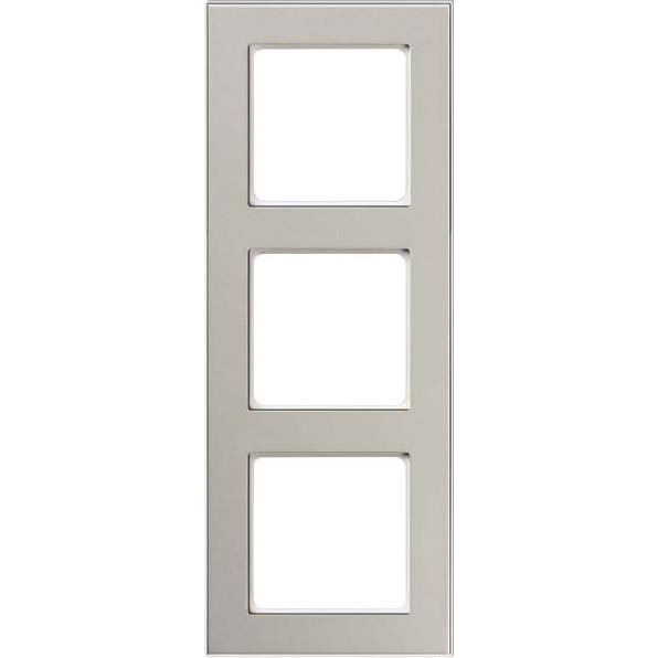 Peha - Abdeckrahmen Rahmen 3-fach D 20.673.222.022 Metall titan-rws