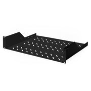 DIGITUS - Komponente für den Ausbau (Schaltschrank) Fachboden Festeinbau DN-19 TRAY-2-SW 483mm (19")-Schränke