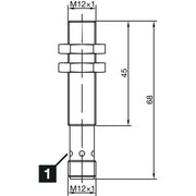 Di-soric - Induktiver Näherungsschalter Induktiver Näherungssensor INS-M12-B04PS-B3 4mm, bündig